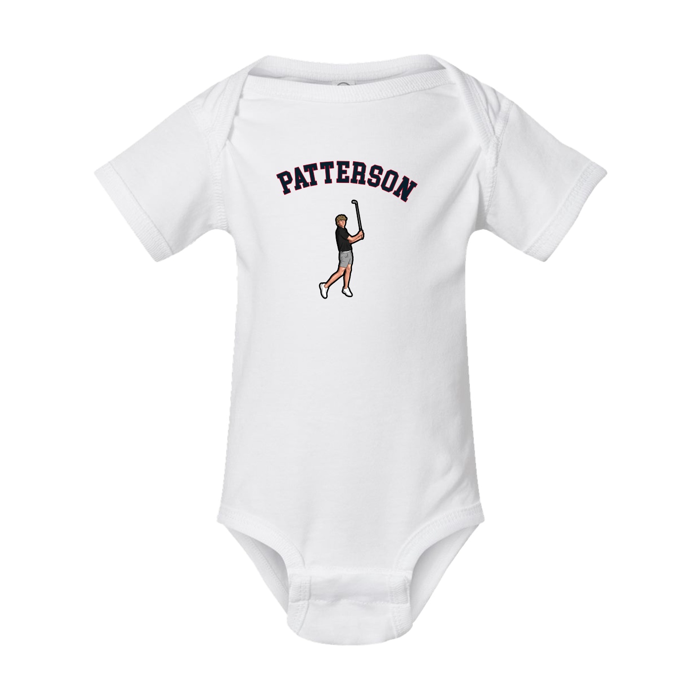 Baby Onesie — Shirsey Arch in White