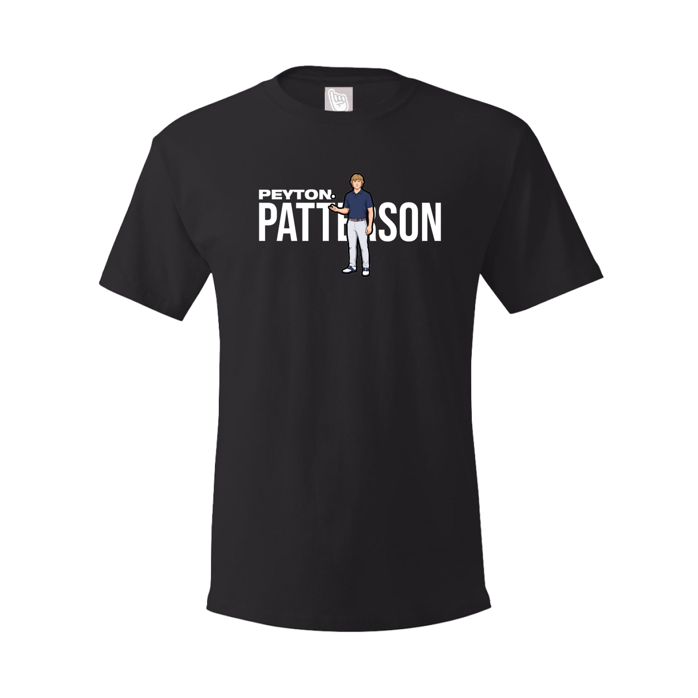Tee — Player Name in Black
