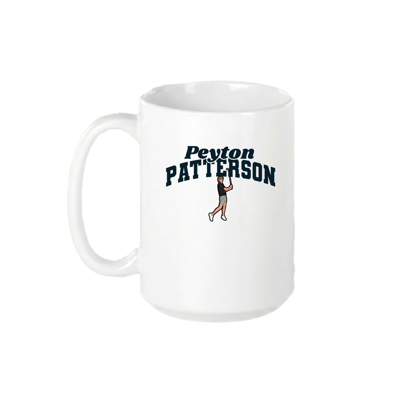 15oz Coffee Mug — Signature Arch in White