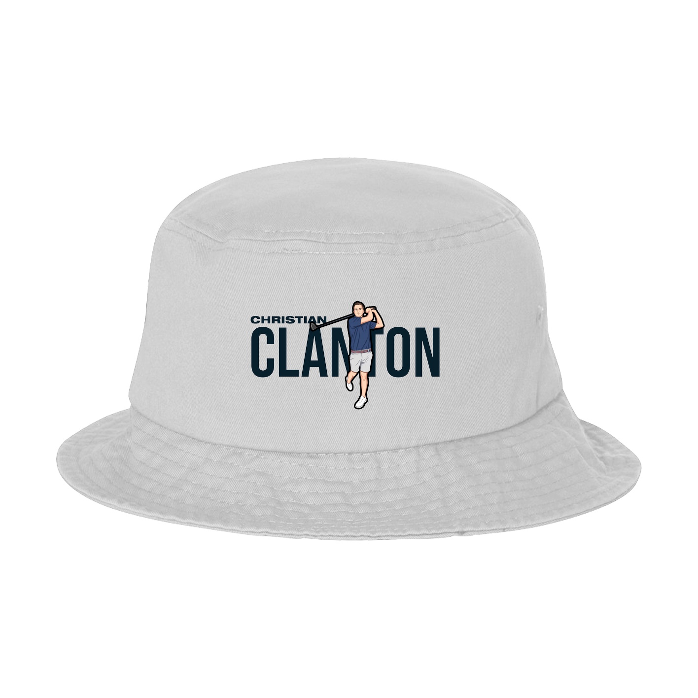 Bucket Cap — Player Name in White