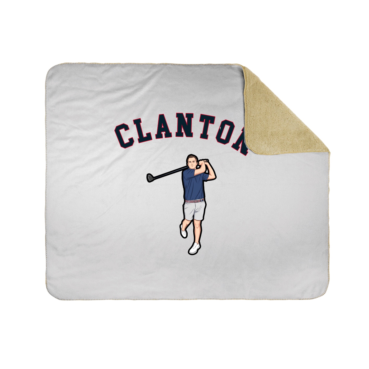 Throw Blanket — Shirsey Arch in White