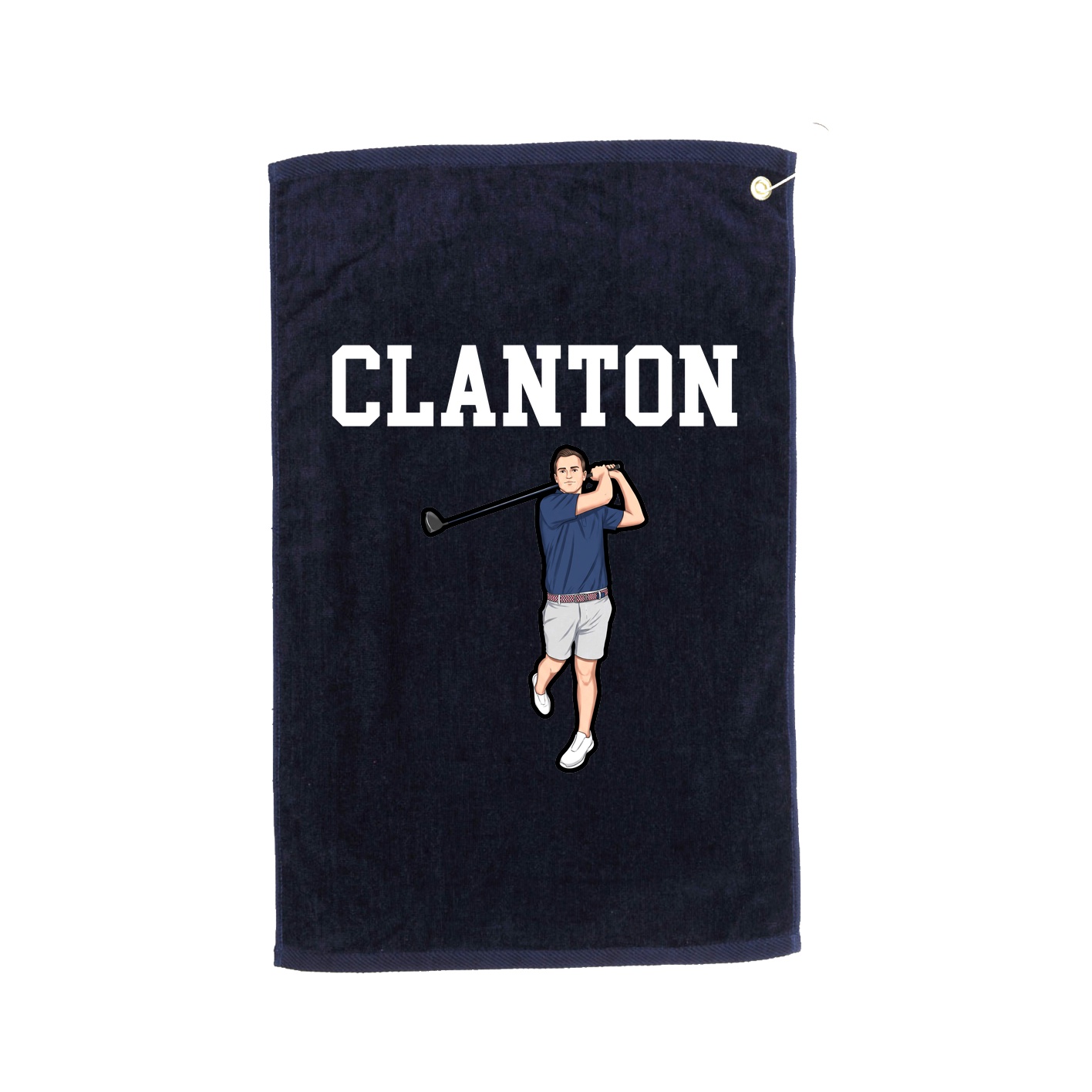 Golf Towel — Shirsey in Navy