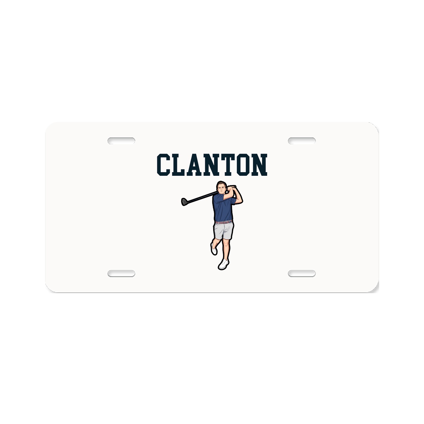 License Plate — Shirsey in Classic