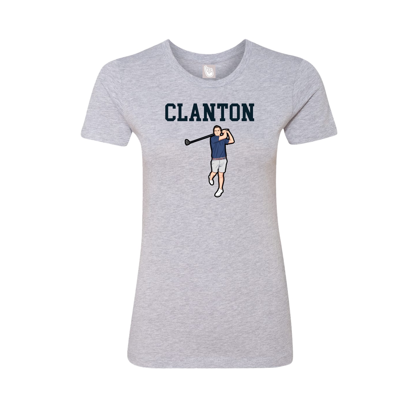 Fitted Women's Tee — Shirsey in Grey