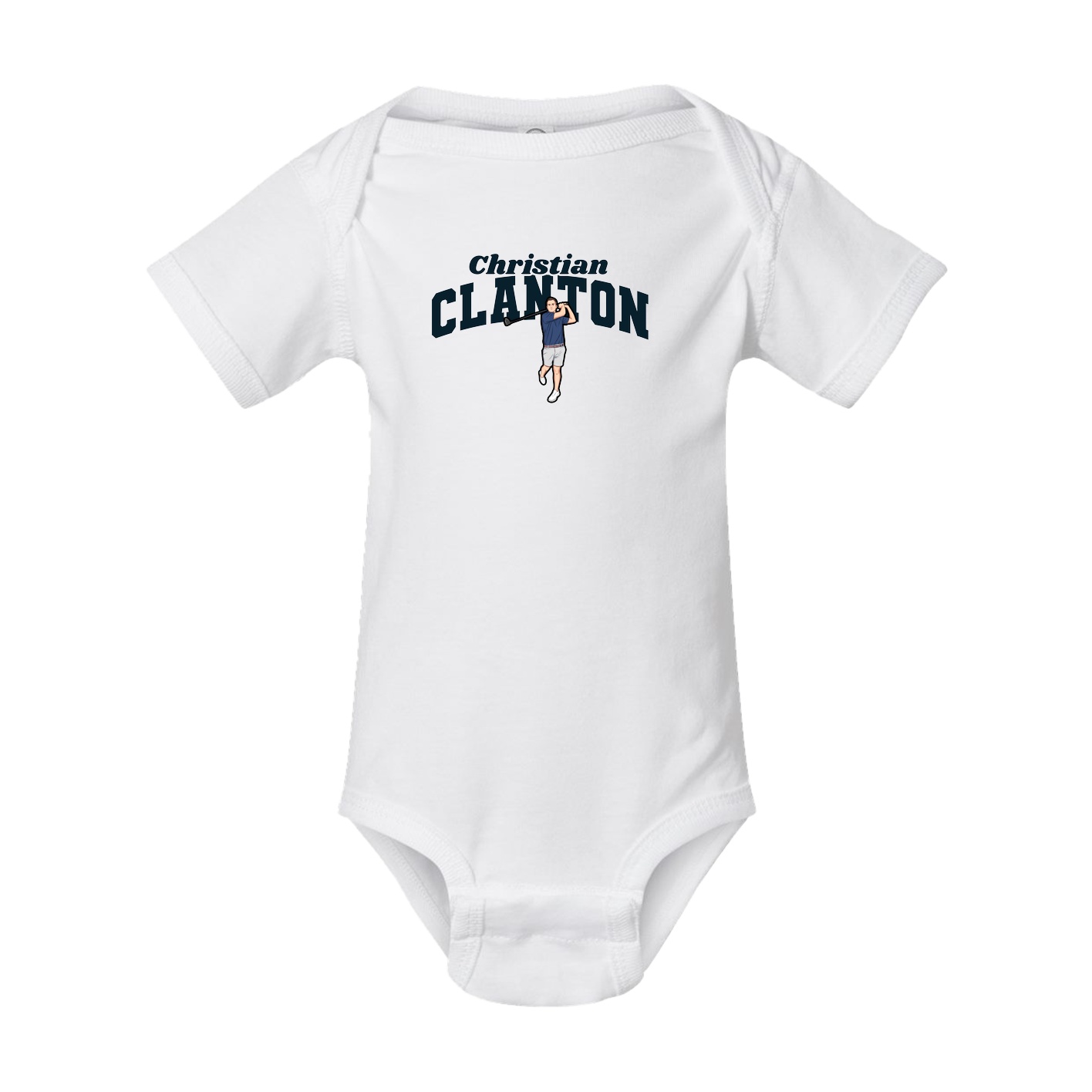 Baby Onesie — Signature Arch in White