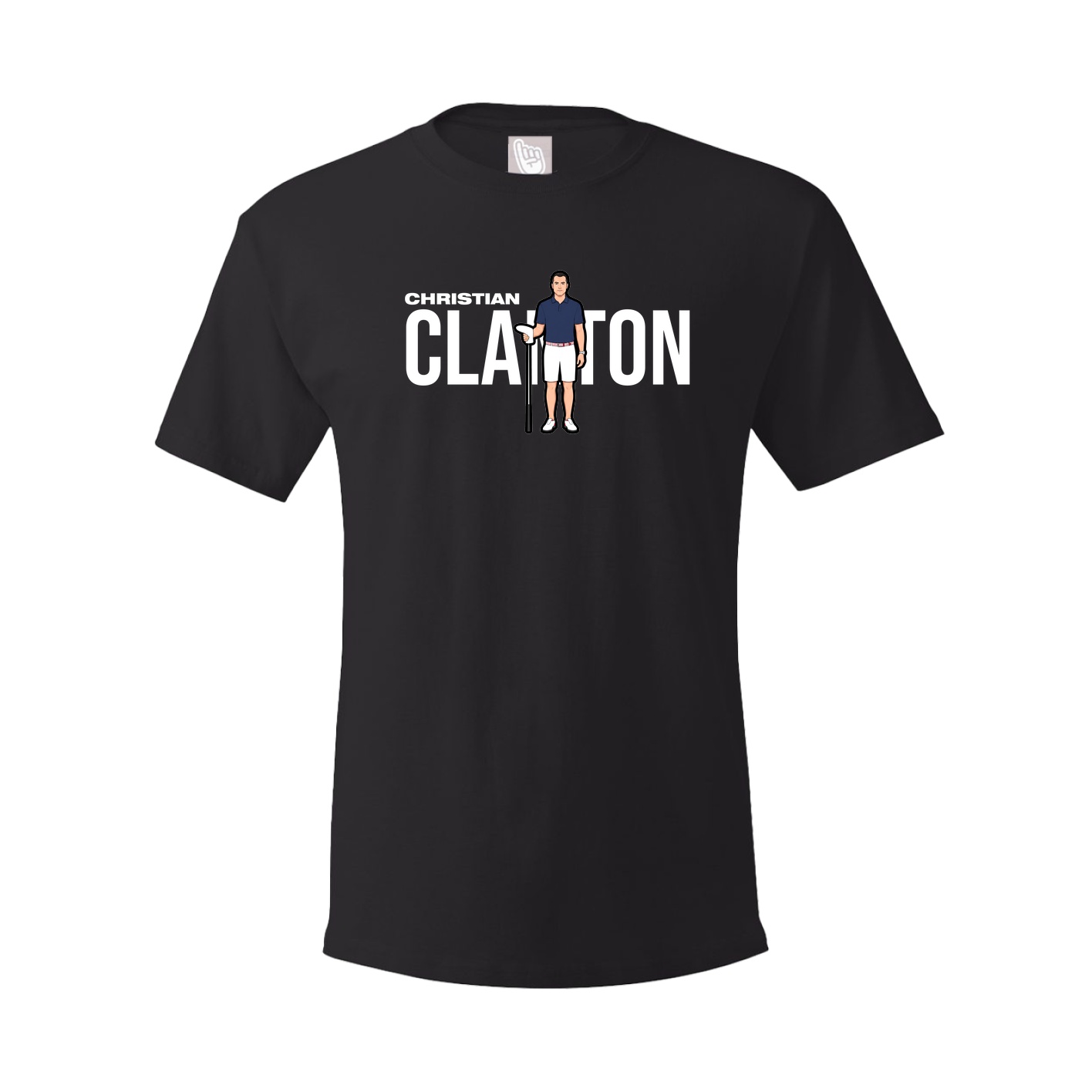 Youth Tee — Player Name in Black