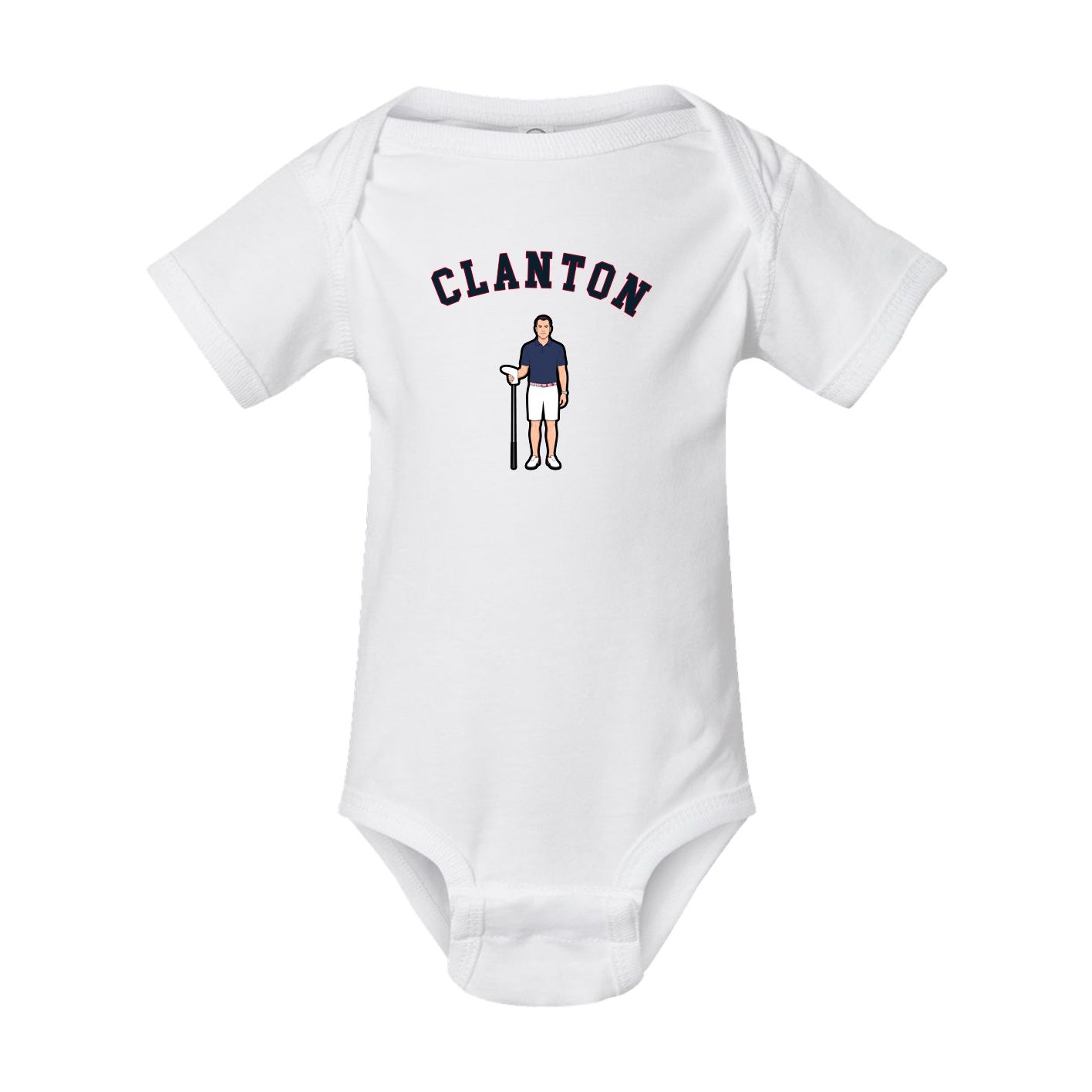 Baby Onesie — Shirsey Arch in White