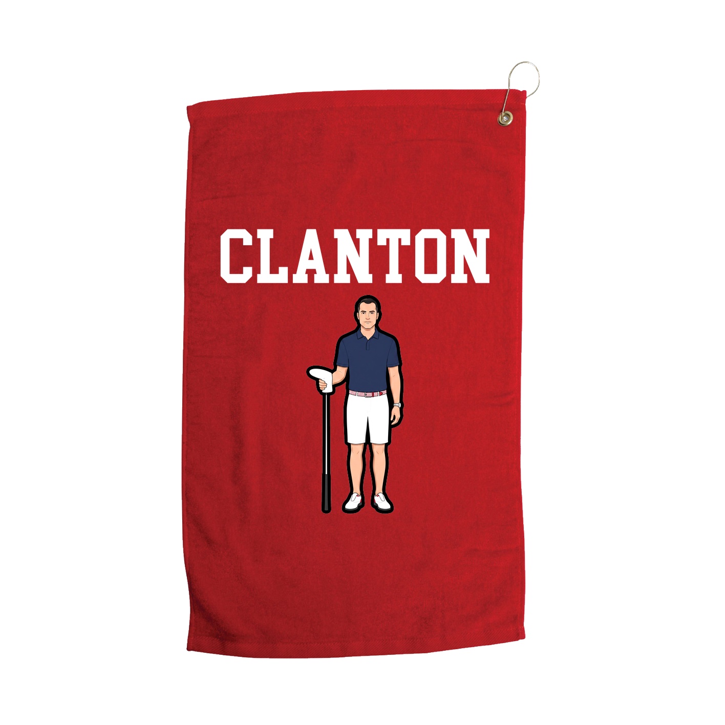 Golf Towel — Shirsey in Red