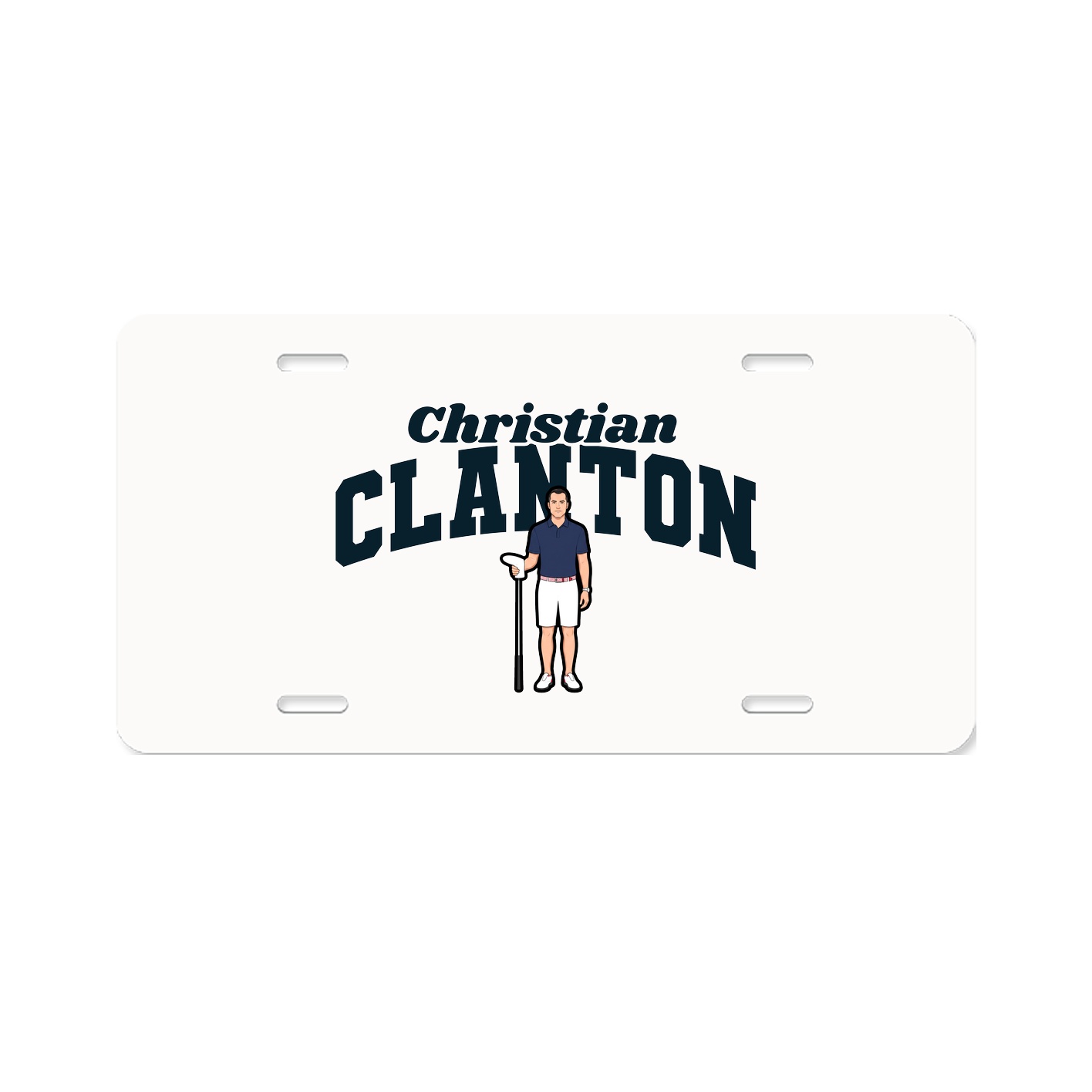 License Plate — Signature Arch in Classic