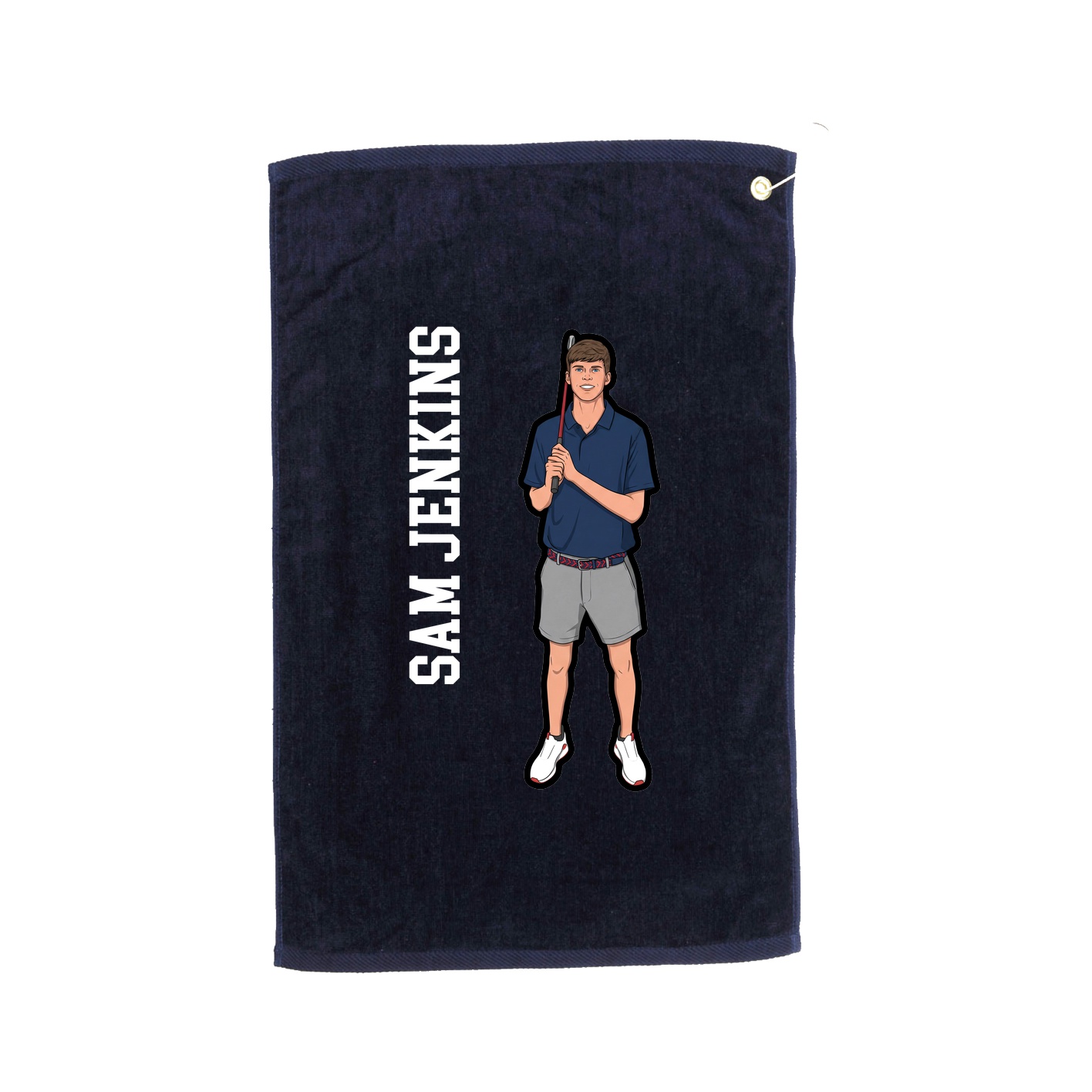 Terry Velour Golf Towel