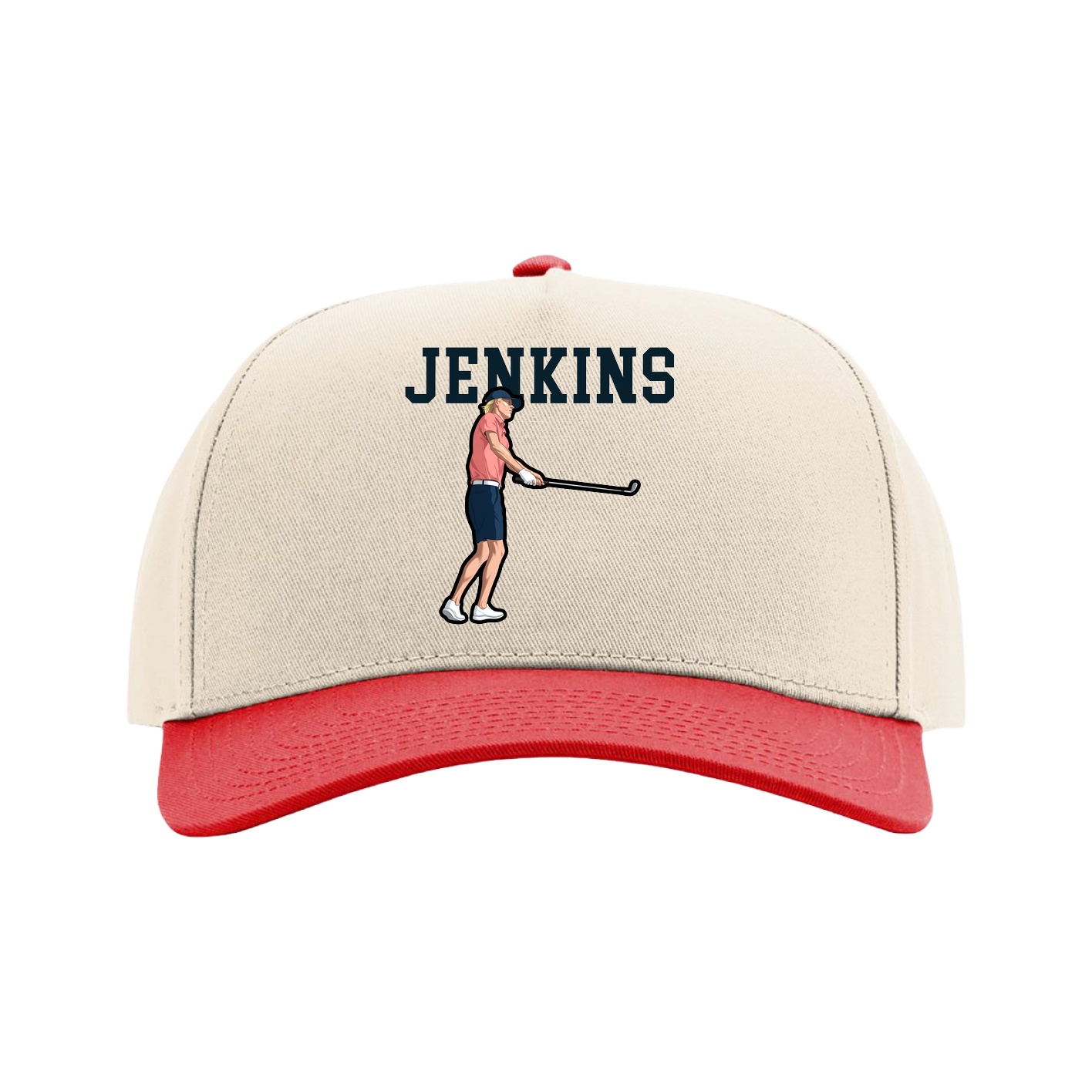 Full Fabric Five-Panel Champ Cap