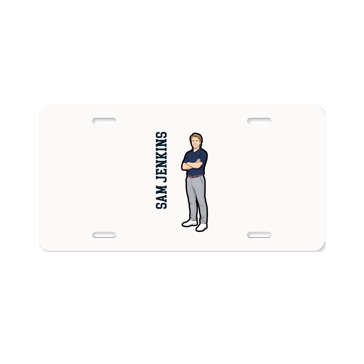 Aluminum License Plate