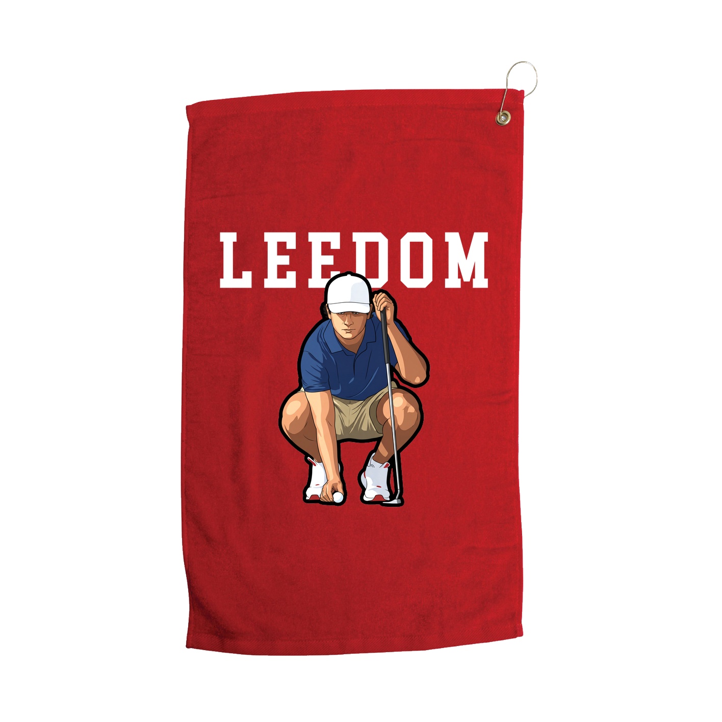 Golf Towel — Shirsey in Red