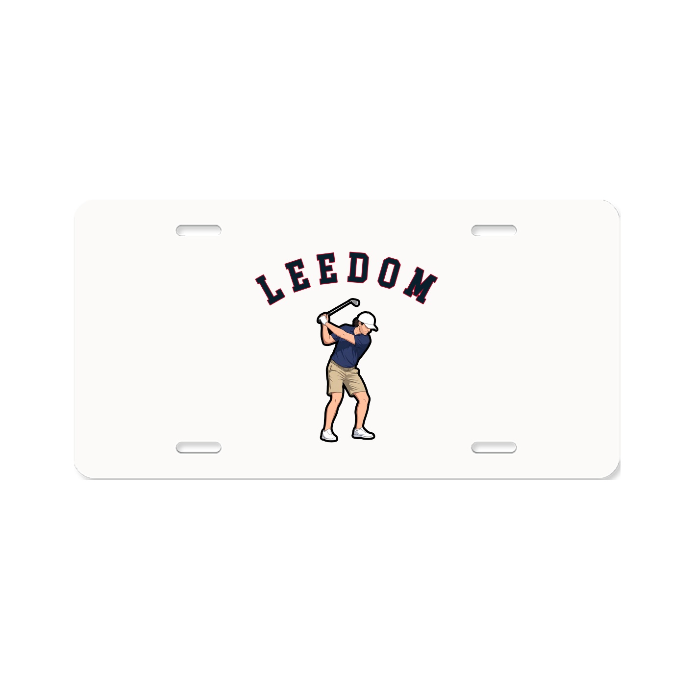 License Plate — Shirsey Arch in Classic