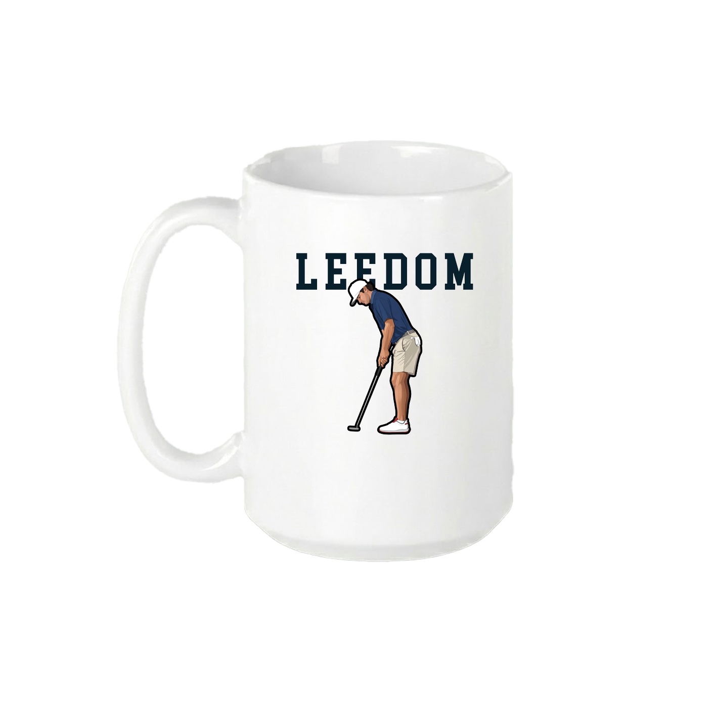 15oz Coffee Mug — Shirsey in White