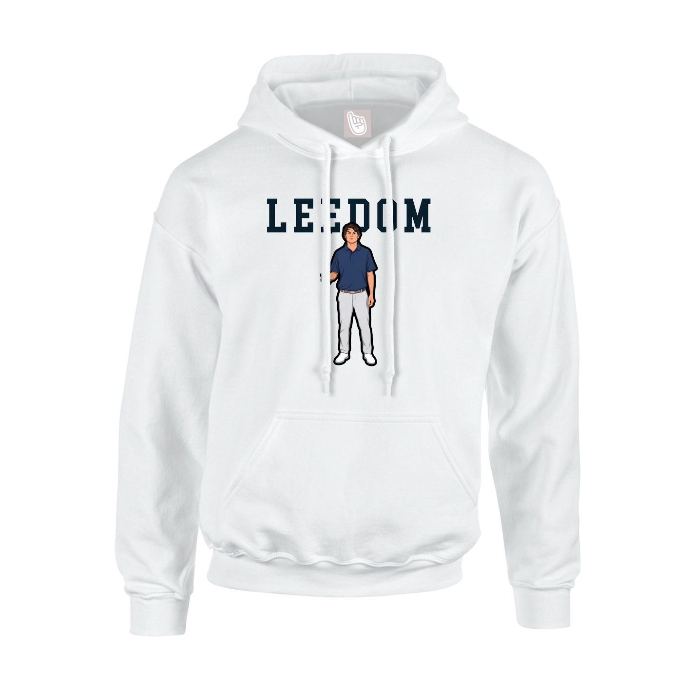 Hoodie — Shirsey in White