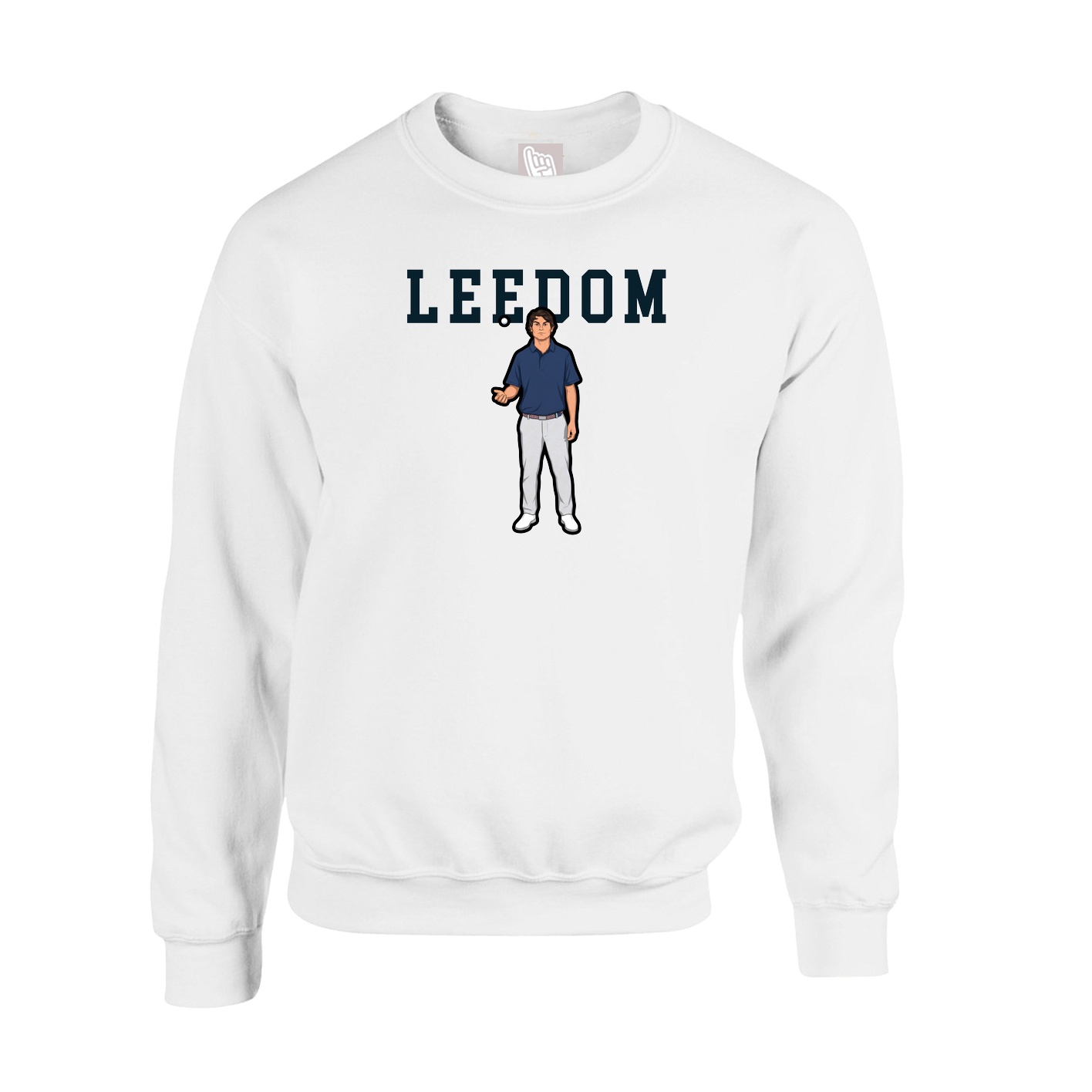 Fleece Crew — Shirsey in White