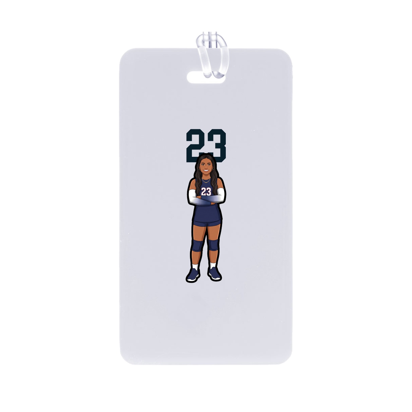 Bag Tag — Number Top in Classic