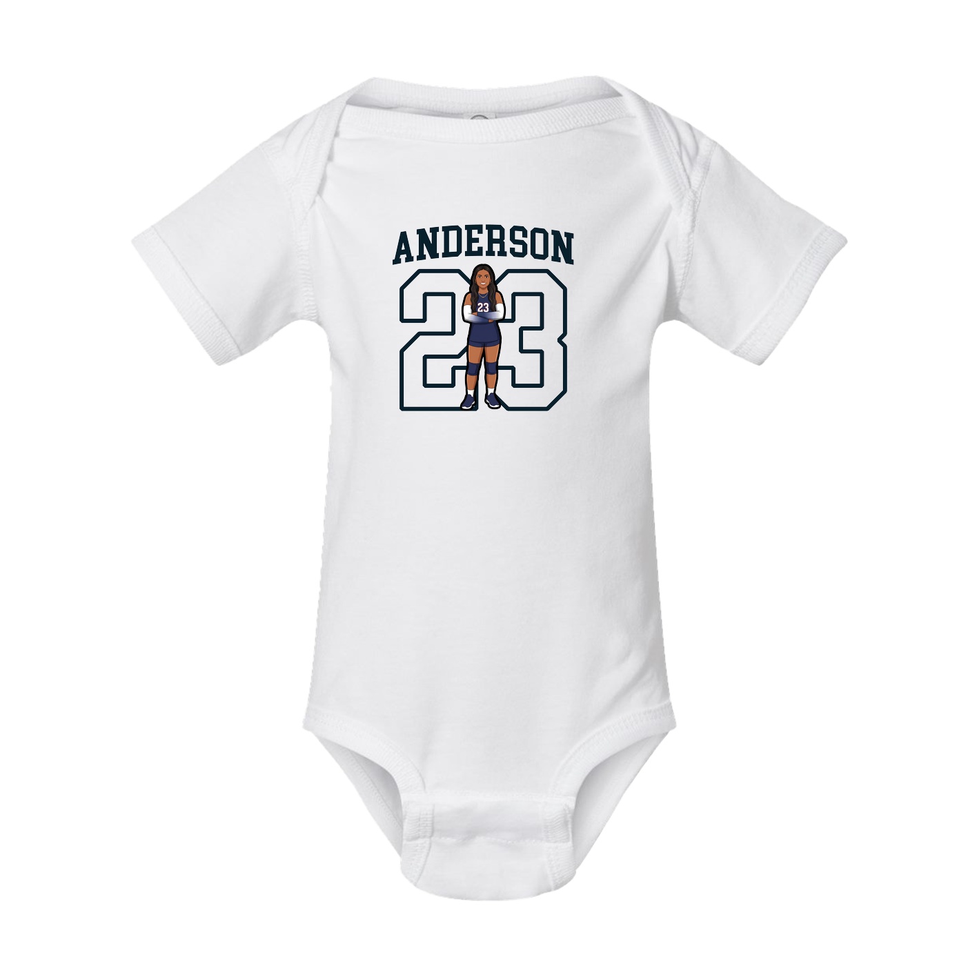 Baby Onesie — Shirsey in White