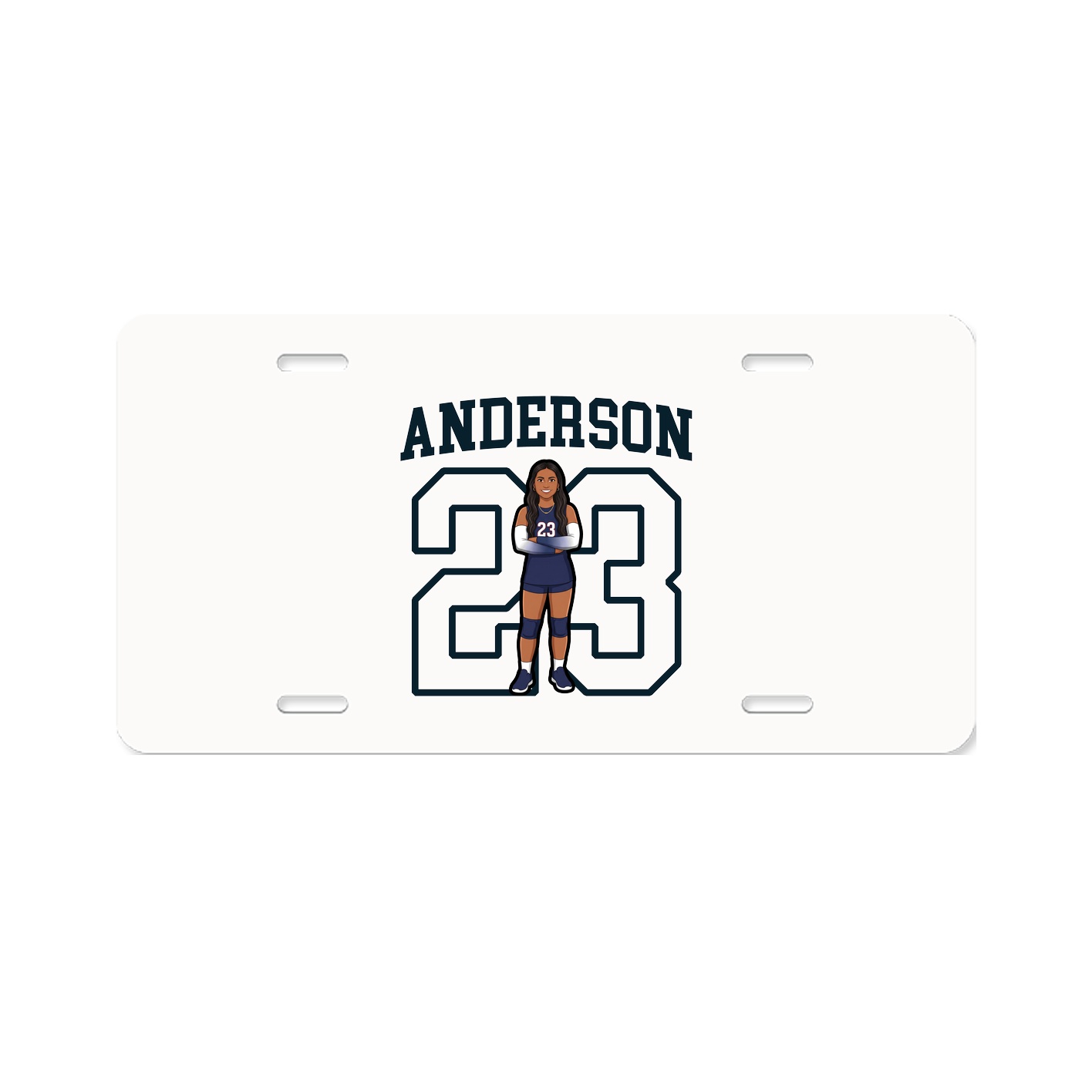 License Plate — Shirsey in Classic