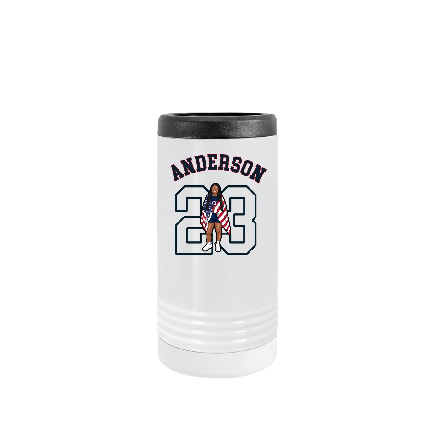 Slim Beverage Holder — Shirsey Arch in White