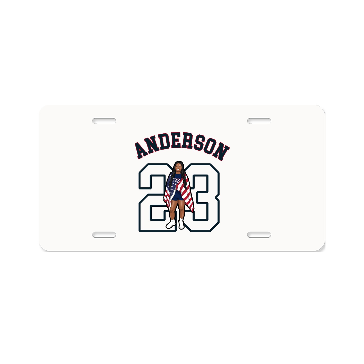 License Plate — Shirsey Arch in Classic