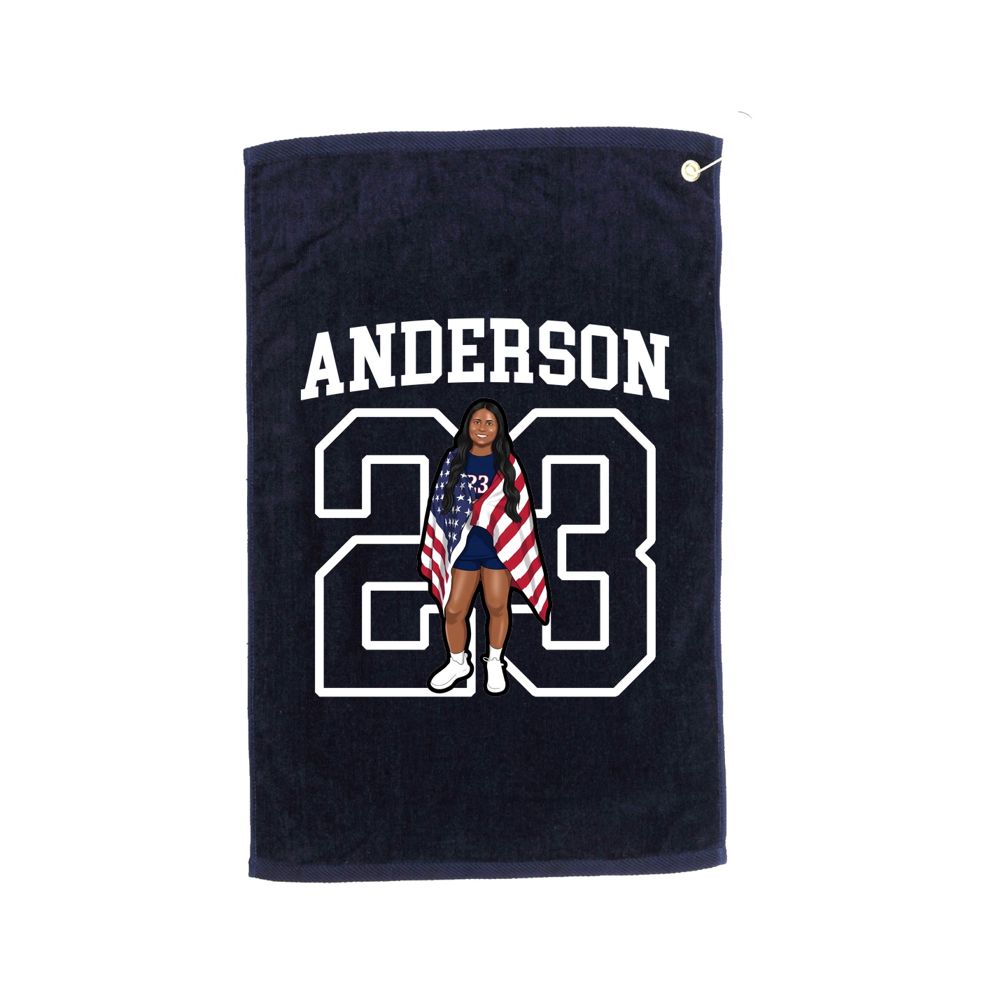 Golf Towel — Shirsey in Navy