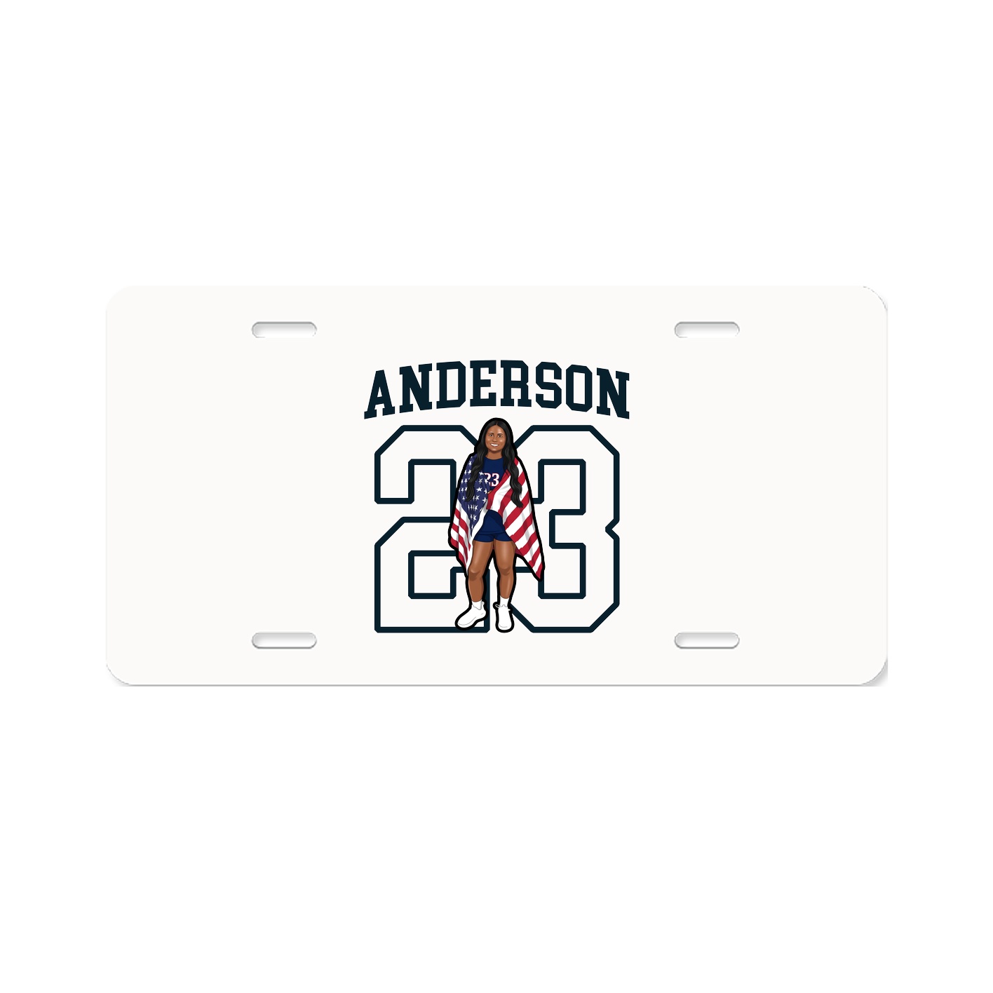 License Plate — Shirsey in Classic