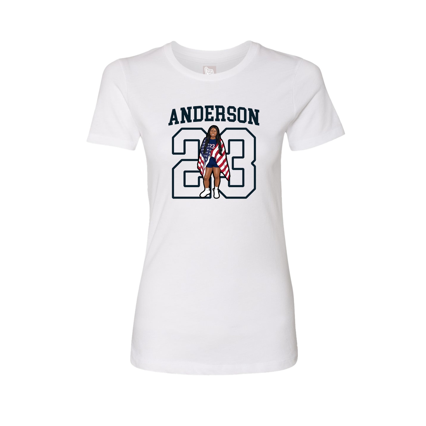 Fitted Women's Tee — Shirsey in White