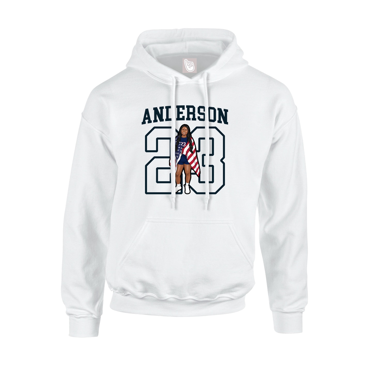 Youth Hoodie — Shirsey in White