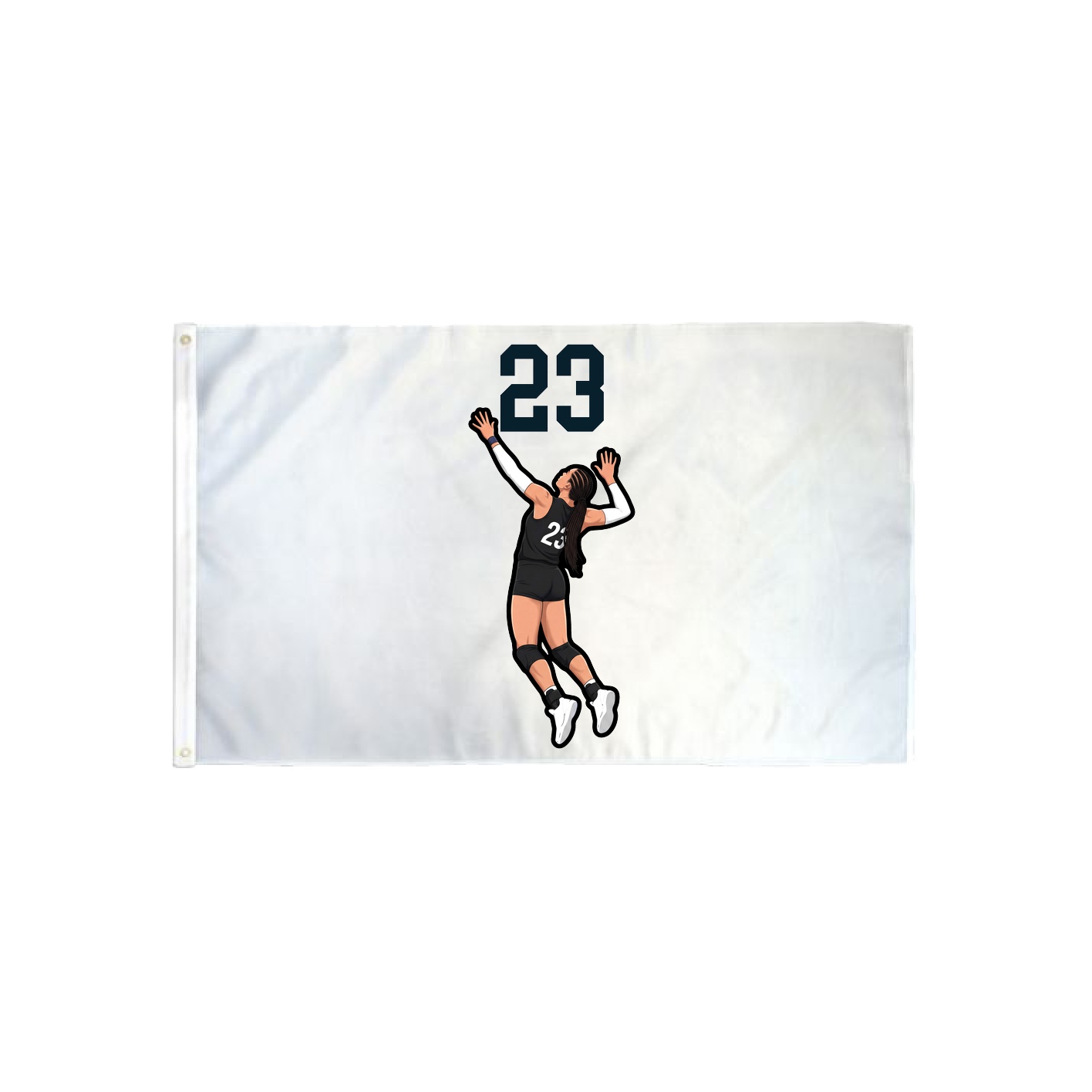 3x5 Flag — Number Top in Classic