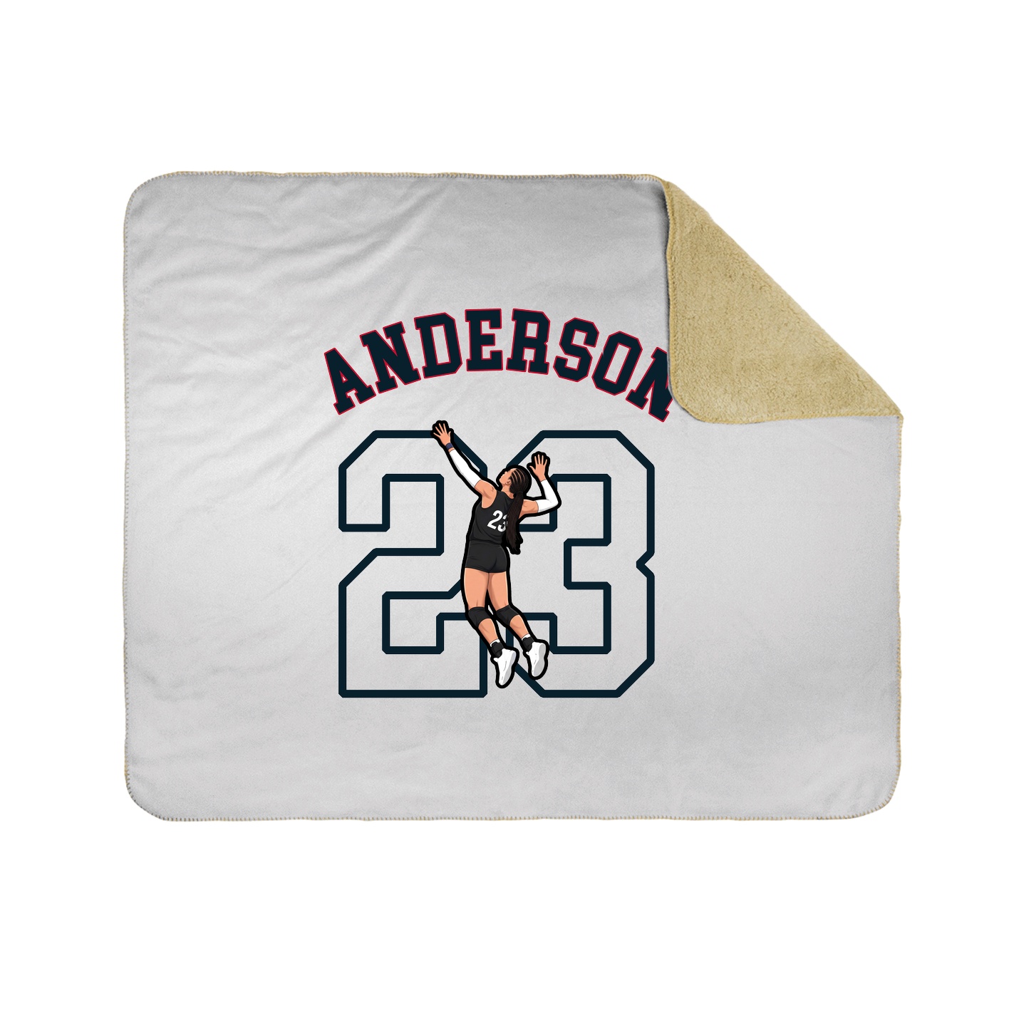 Throw Blanket — Shirsey Arch in White