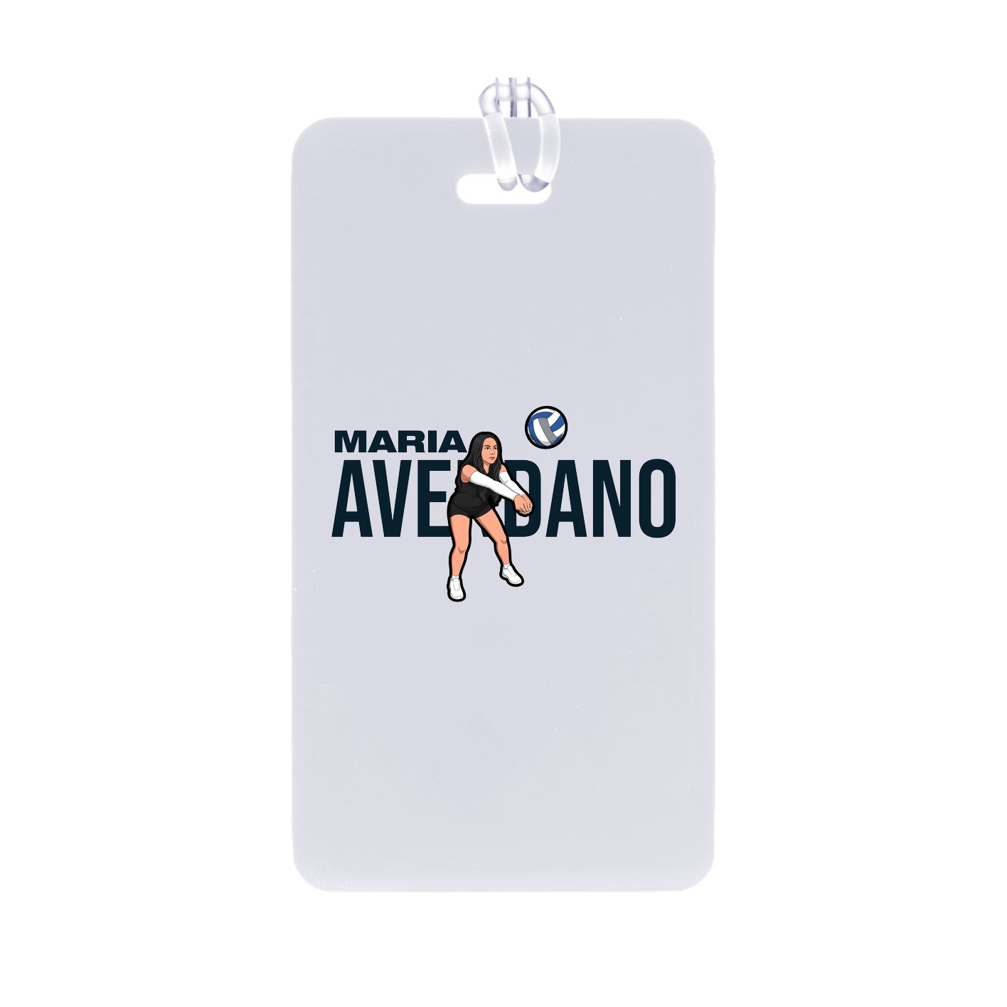 Bag Tag — Player Name in Classic