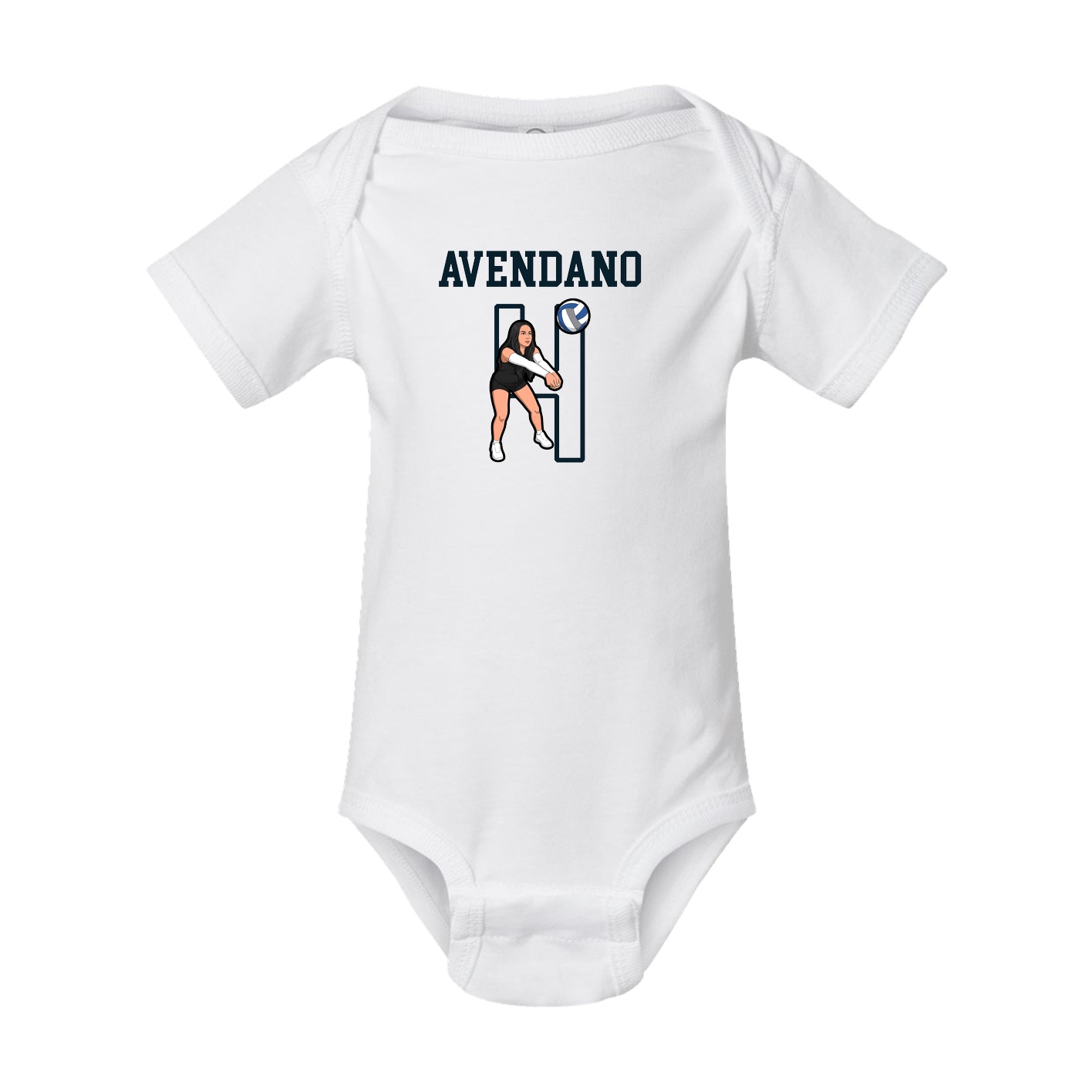 Baby Onesie — Shirsey in White