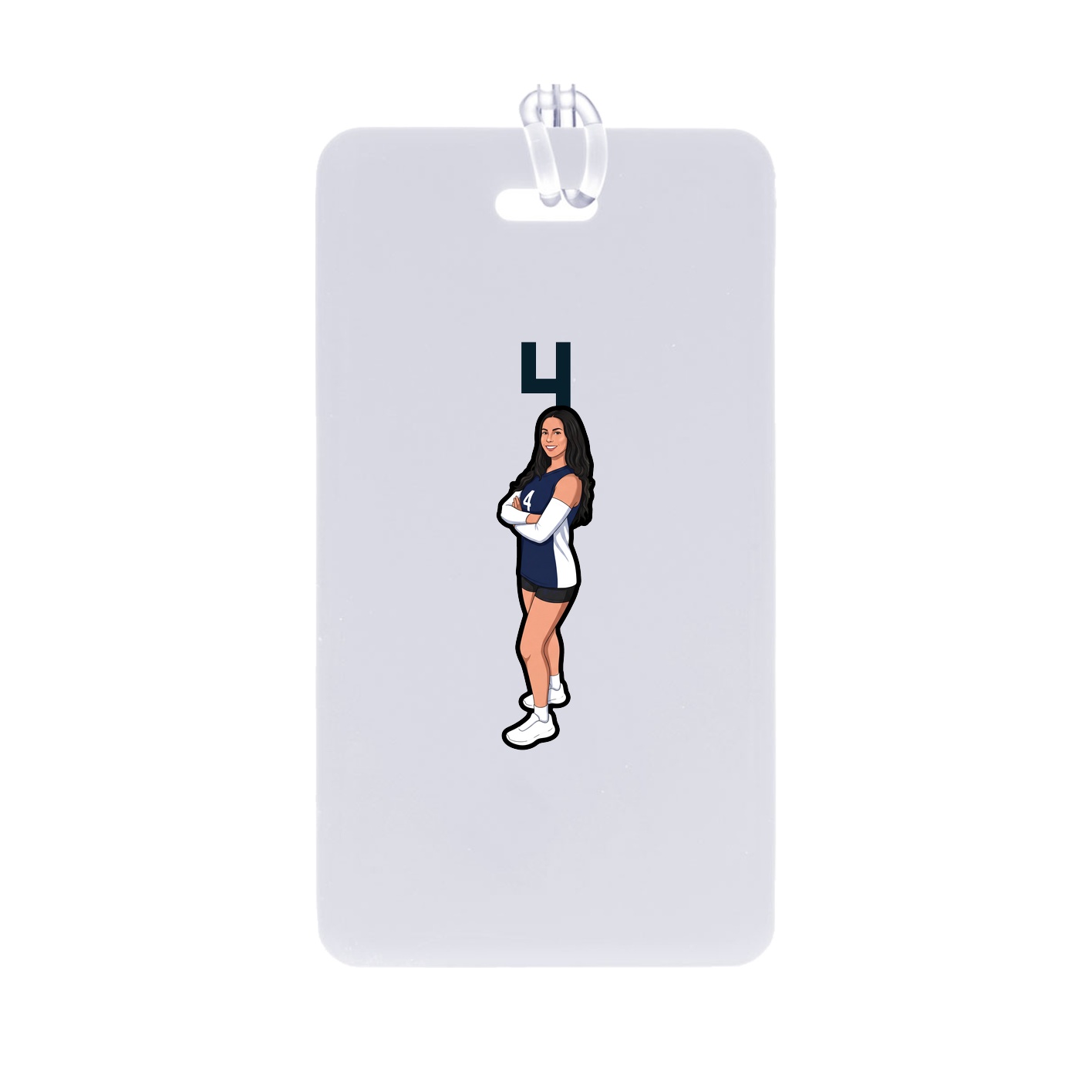 Bag Tag — Number Top in Classic