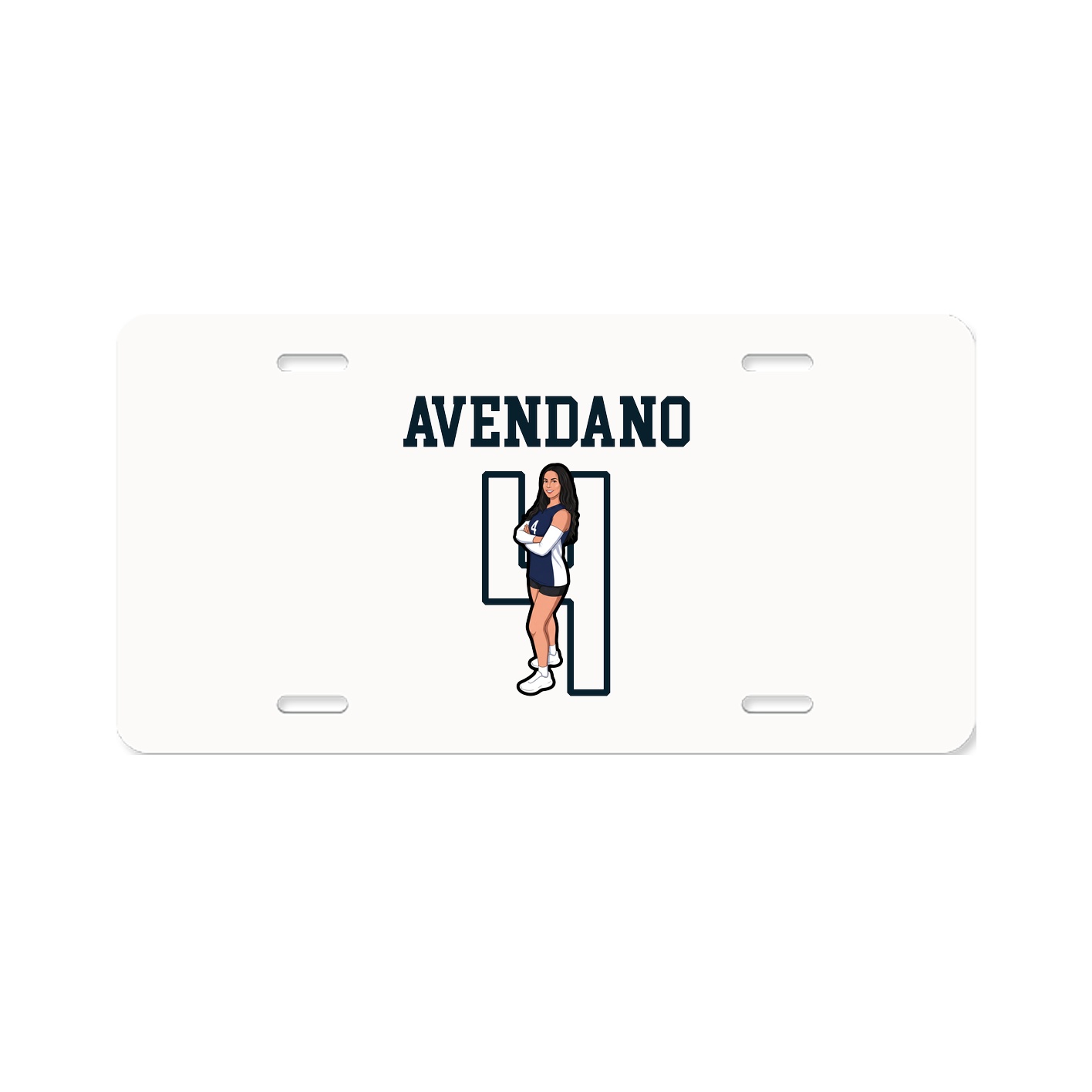 License Plate — Shirsey in Classic