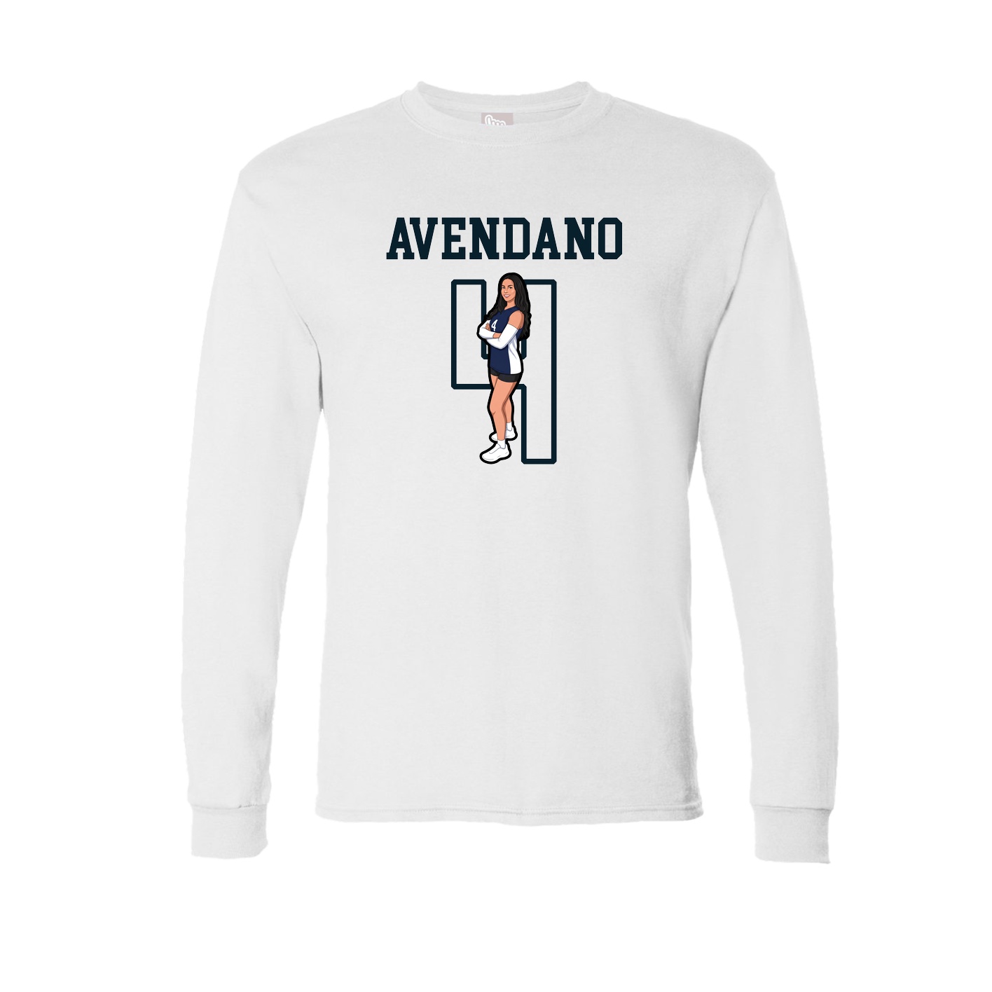 Long Sleeve Tee — Shirsey in White