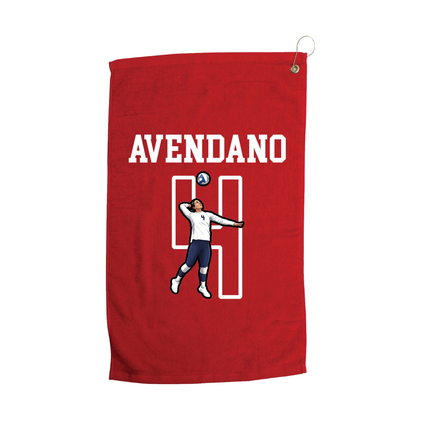 Golf Towel — Shirsey in Red