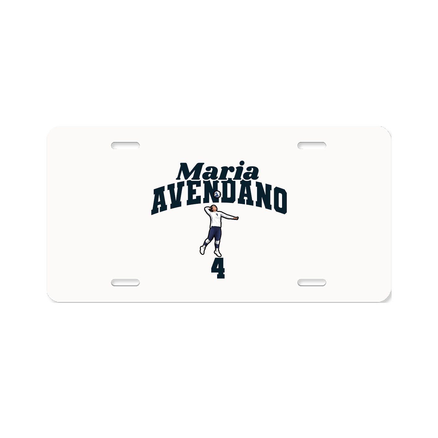 License Plate — Signature Arch in Classic