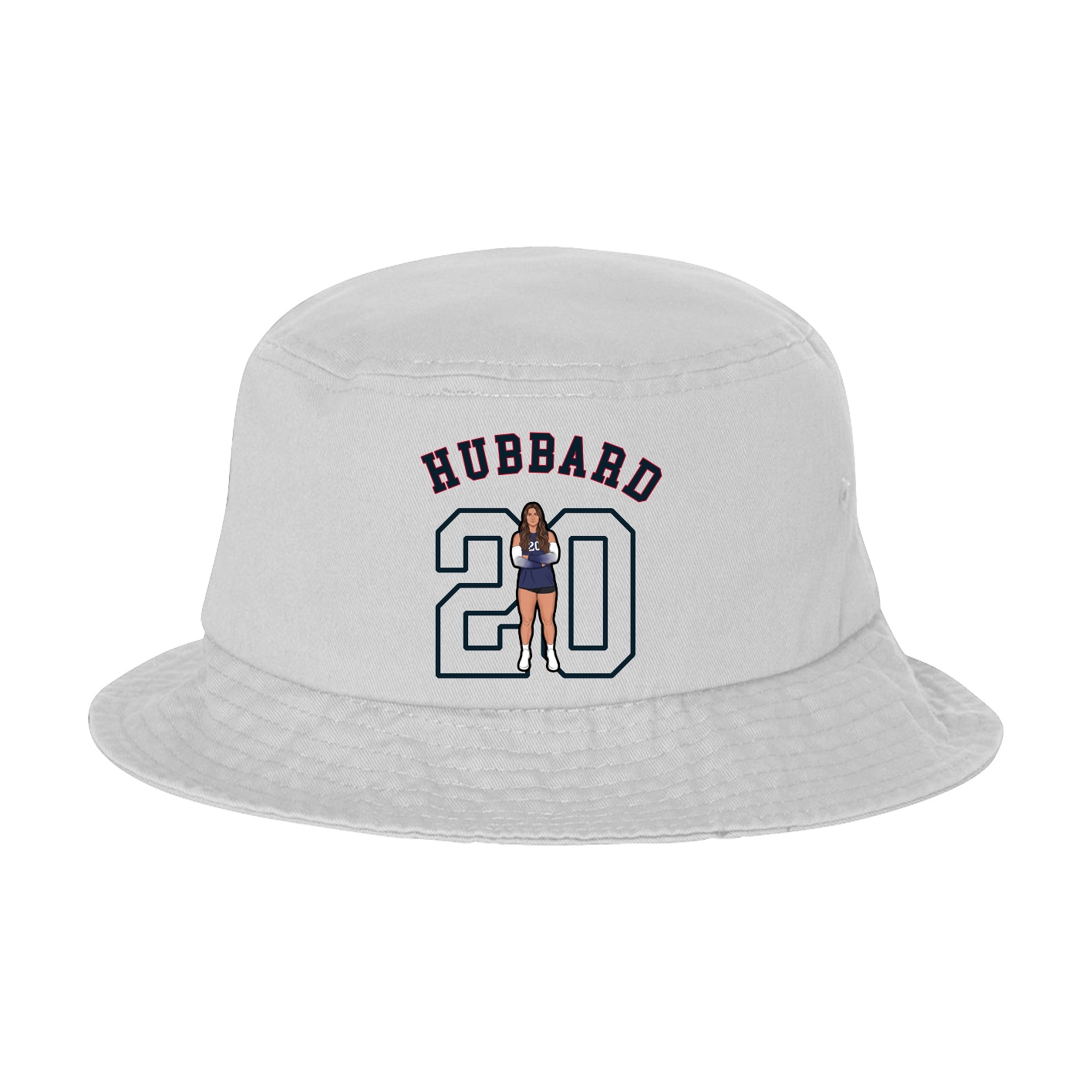 Bucket Cap — Shirsey Arch in White