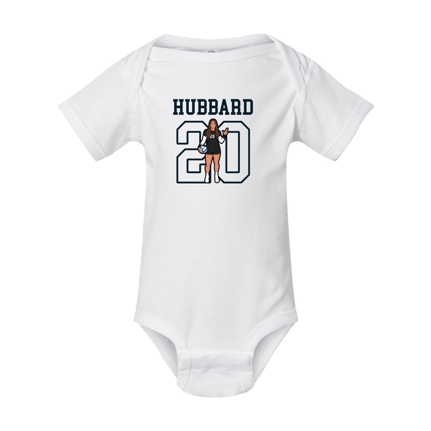Baby Onesie — Shirsey in White