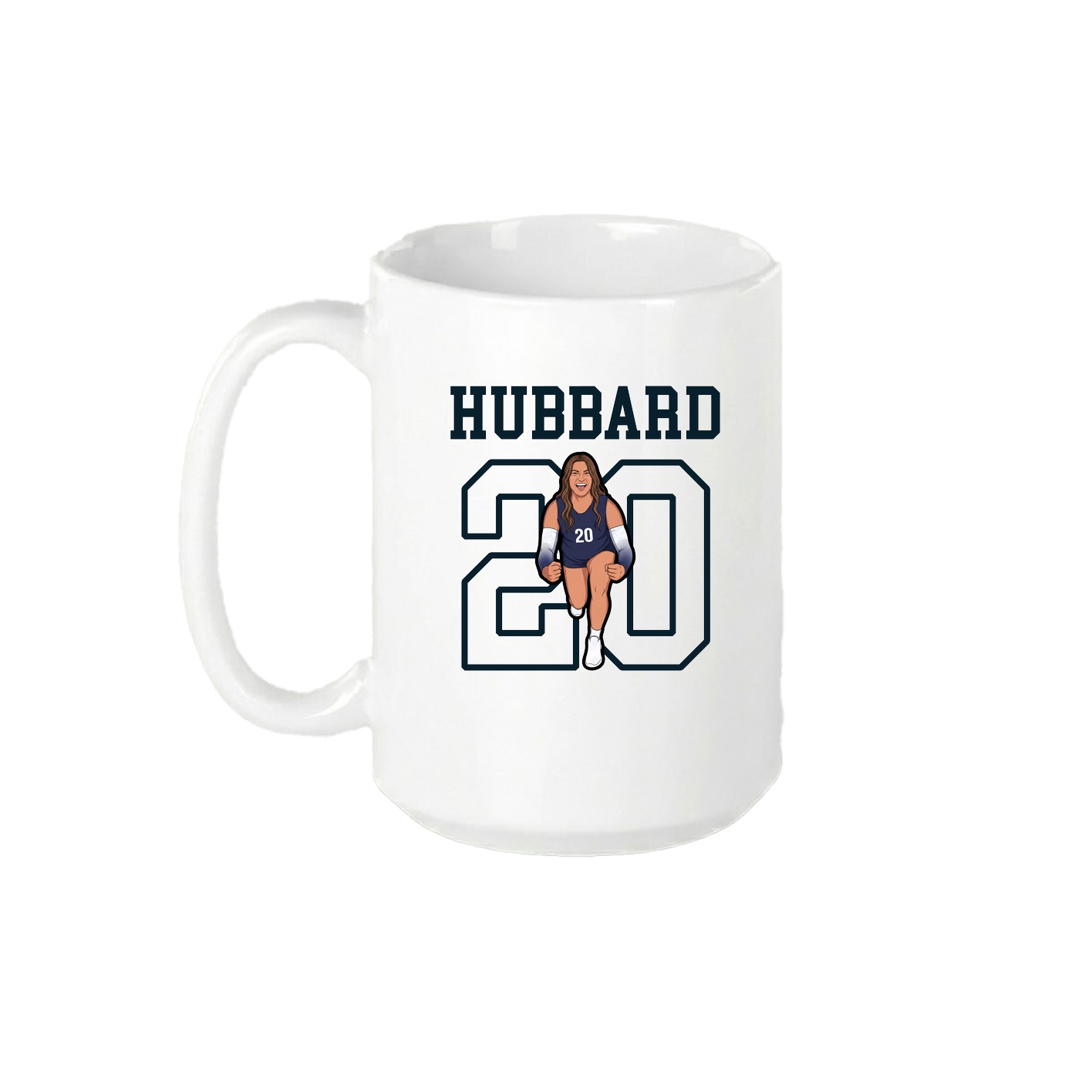15oz Coffee Mug — Shirsey in White