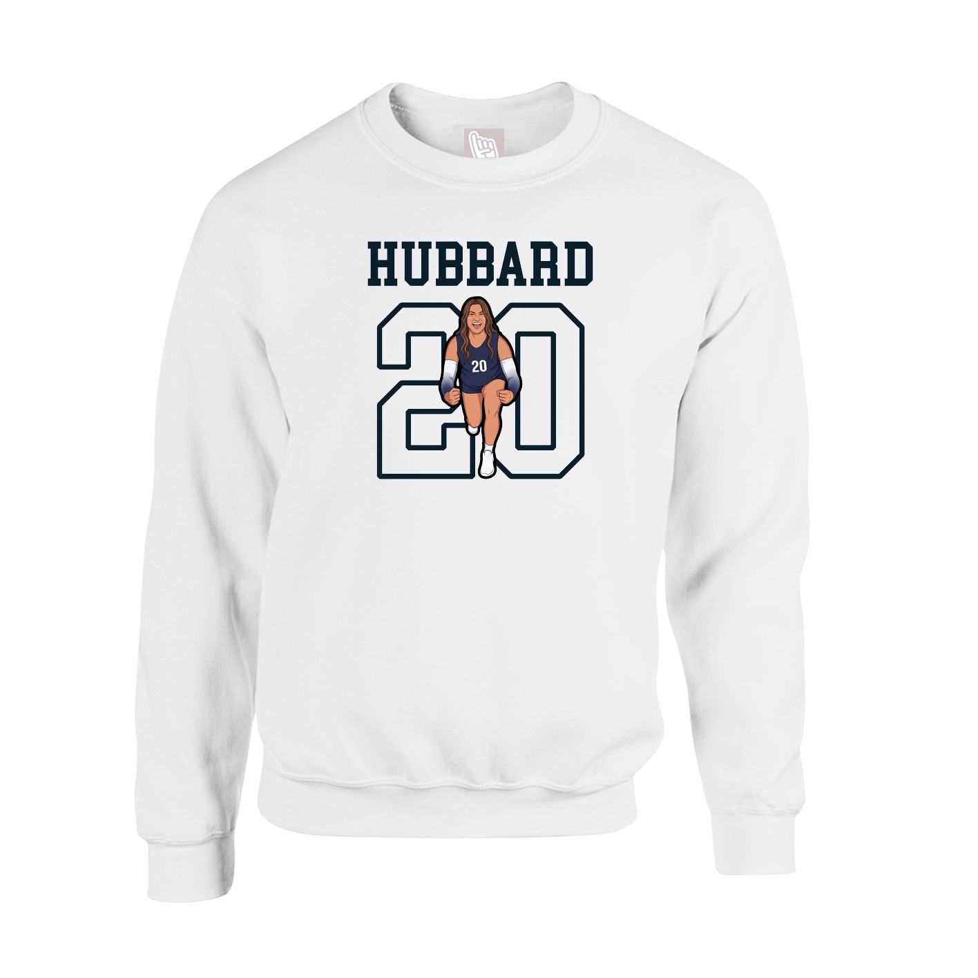 Fleece Crew — Shirsey in White