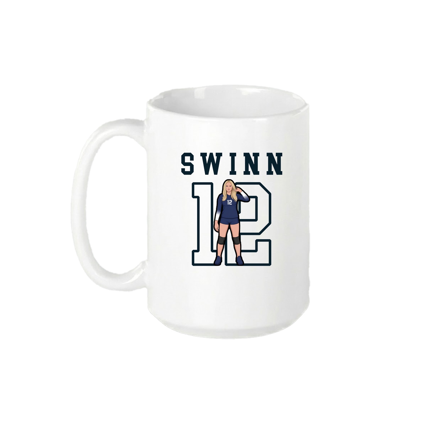 15oz Coffee Mug — Shirsey in White
