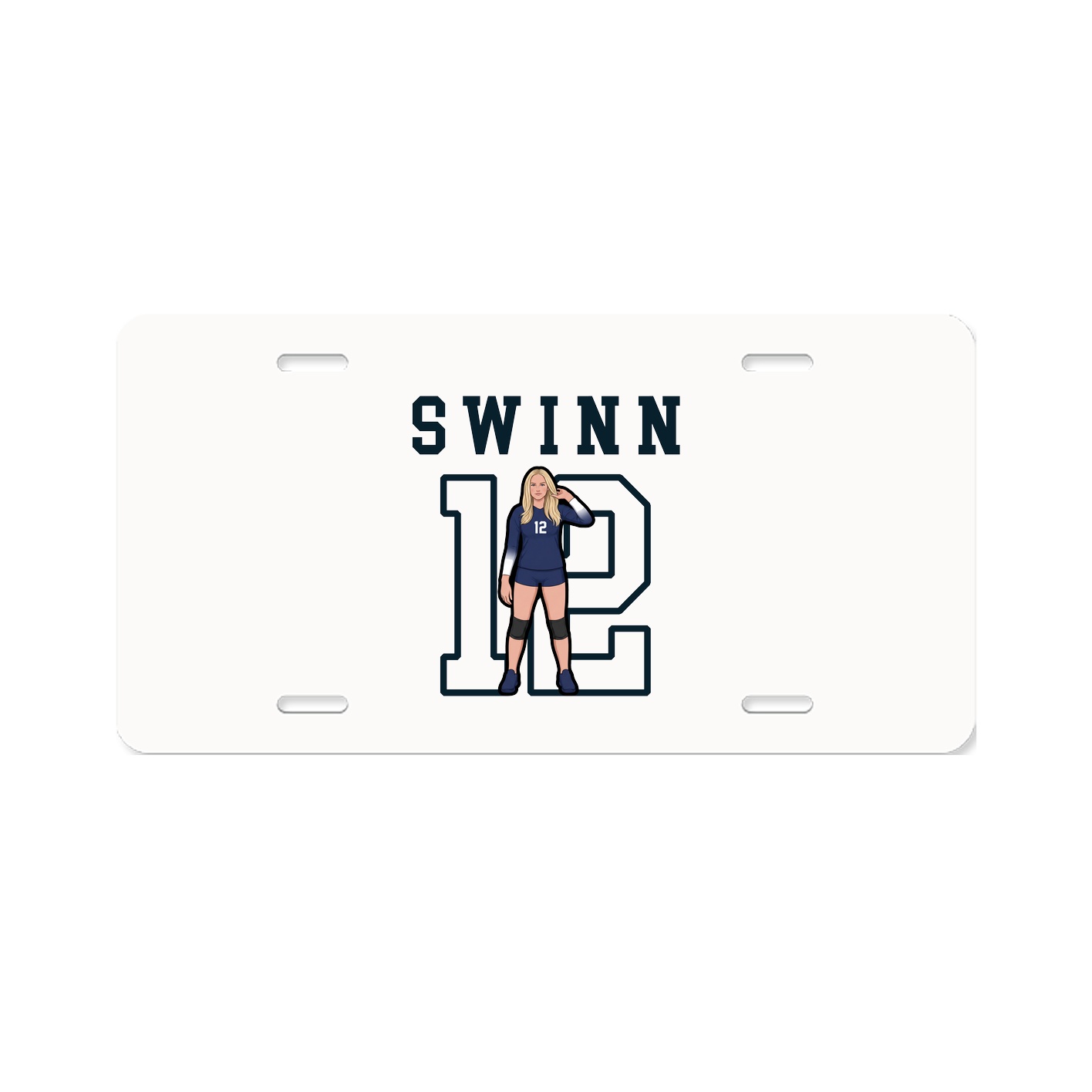 License Plate — Shirsey in Classic