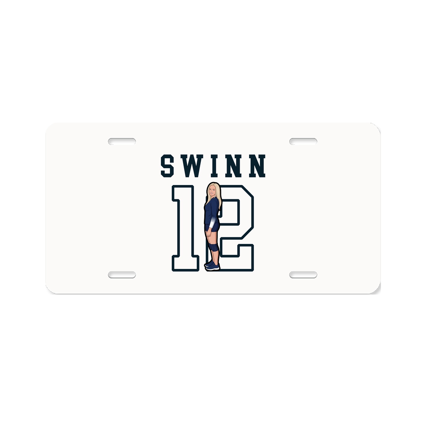 License Plate — Shirsey in Classic