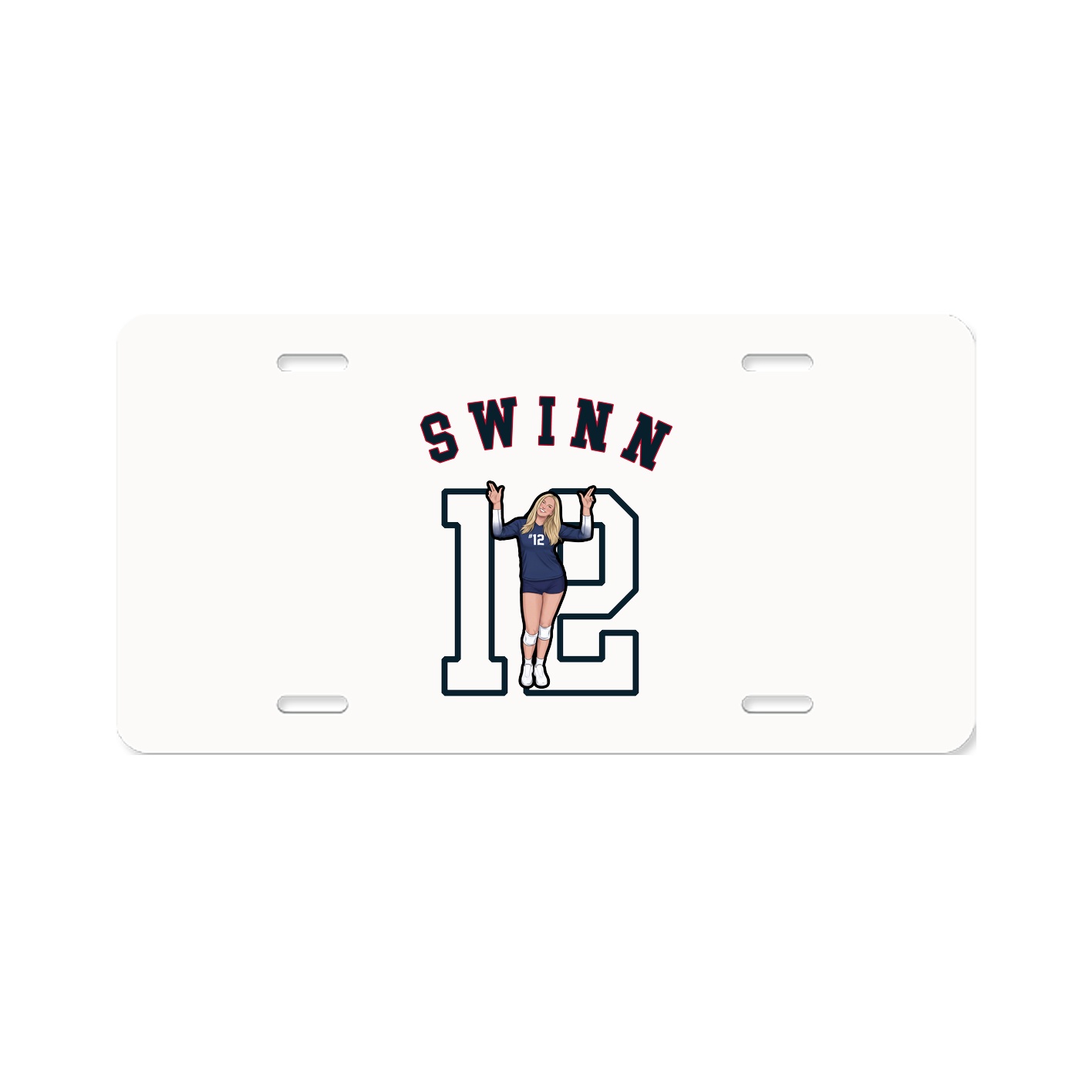 License Plate — Shirsey Arch in Classic