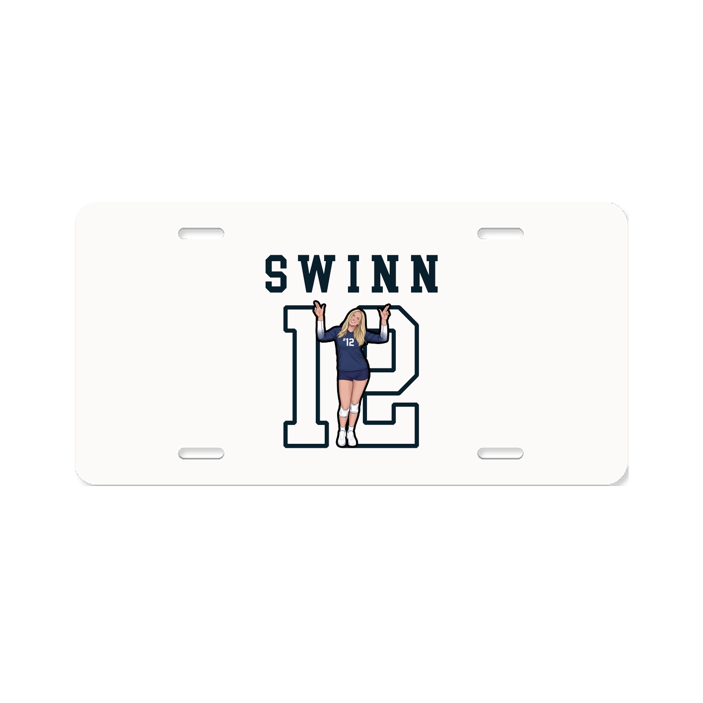 License Plate — Shirsey in Classic
