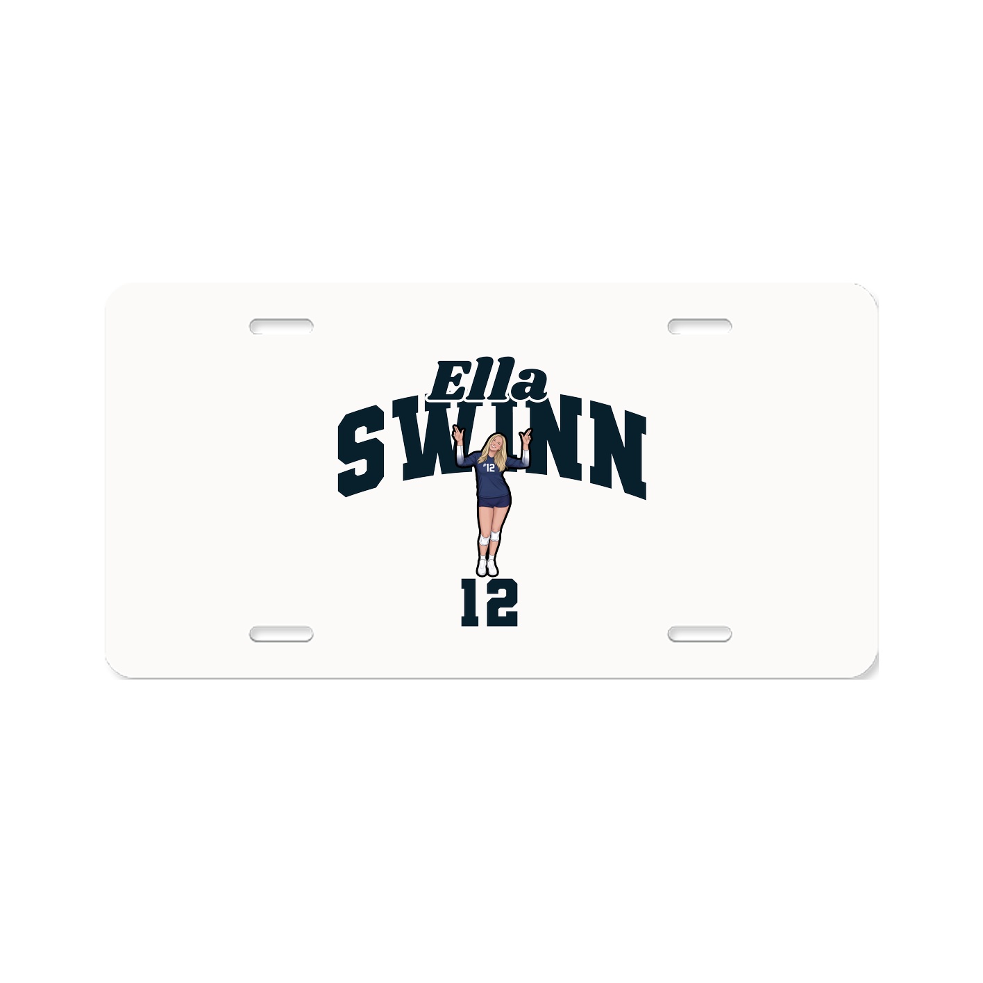 License Plate — Signature Arch in Classic