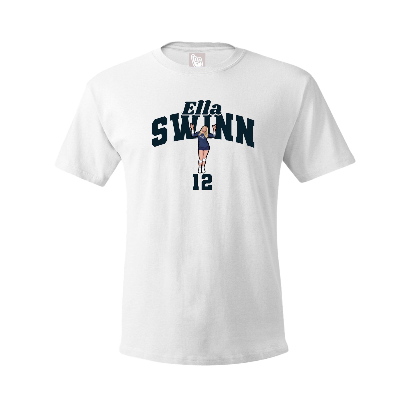 Tee — Signature Arch in White